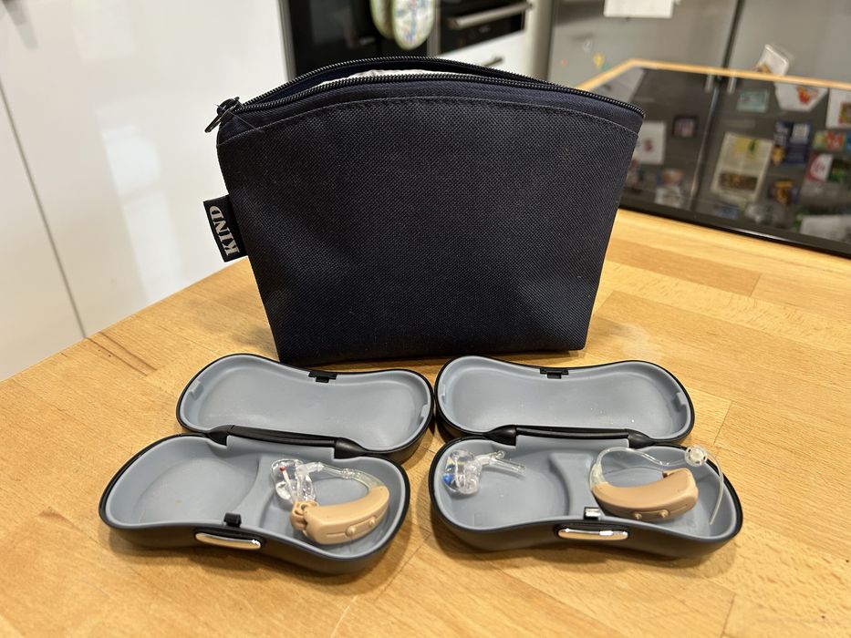 KIIND eco 0100 aparat sluchowy zestaw NIEUZYWANY