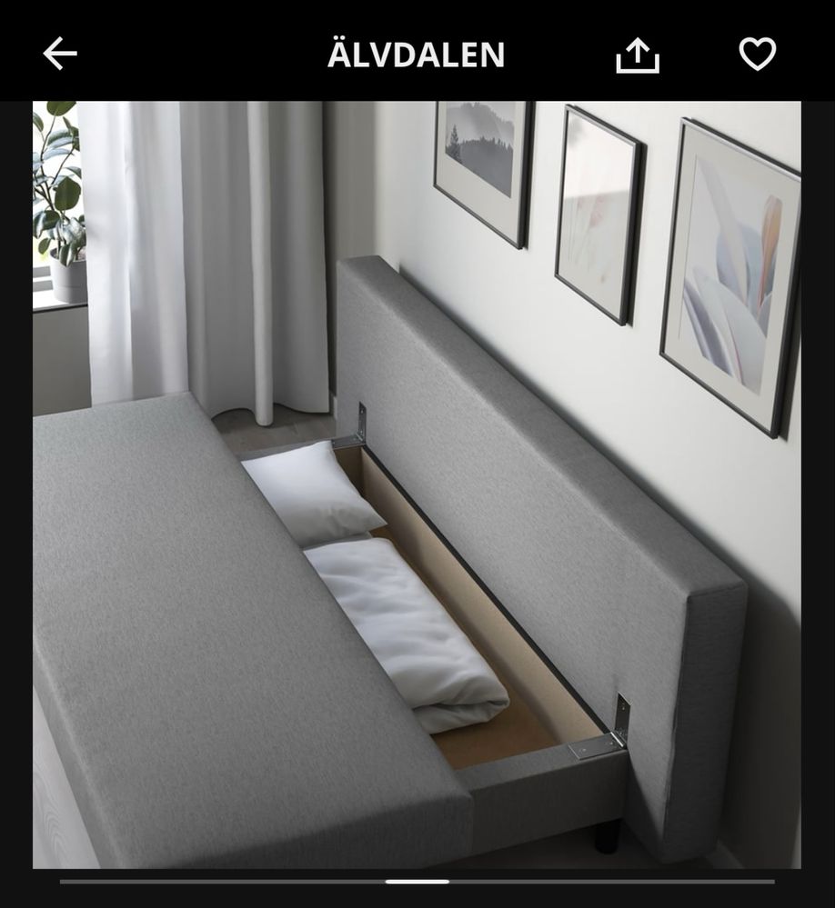 Sofá cama 2 lugares