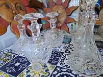 Frascos de perfume cristal