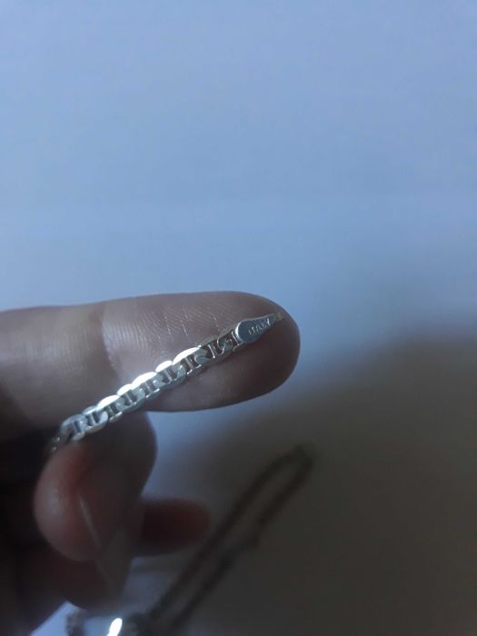 Ланцюжок зі світлого срібла 925