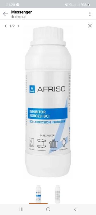 Afriso inhibitor korozji BCI 500ml