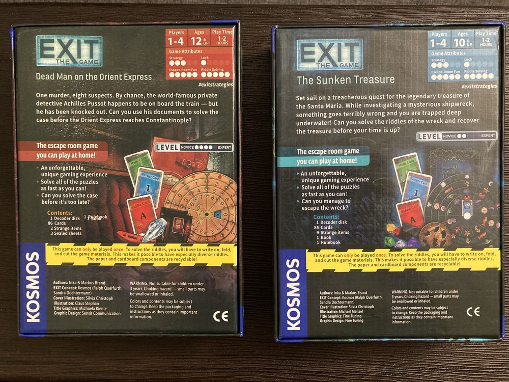 Підозрювані: За справу береться Клер Гарпер, Exit-Квест