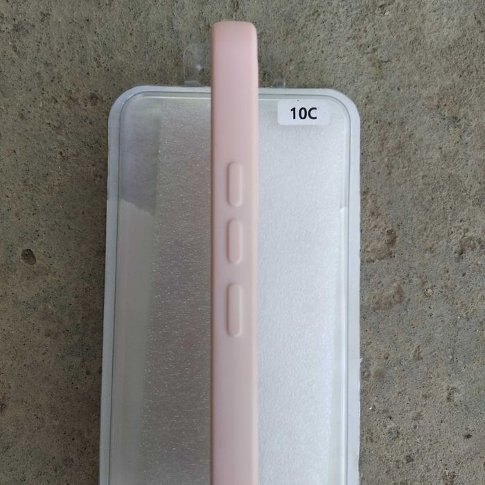 Силіконовий чехол Xiaomi Redmi 10 С рожевий