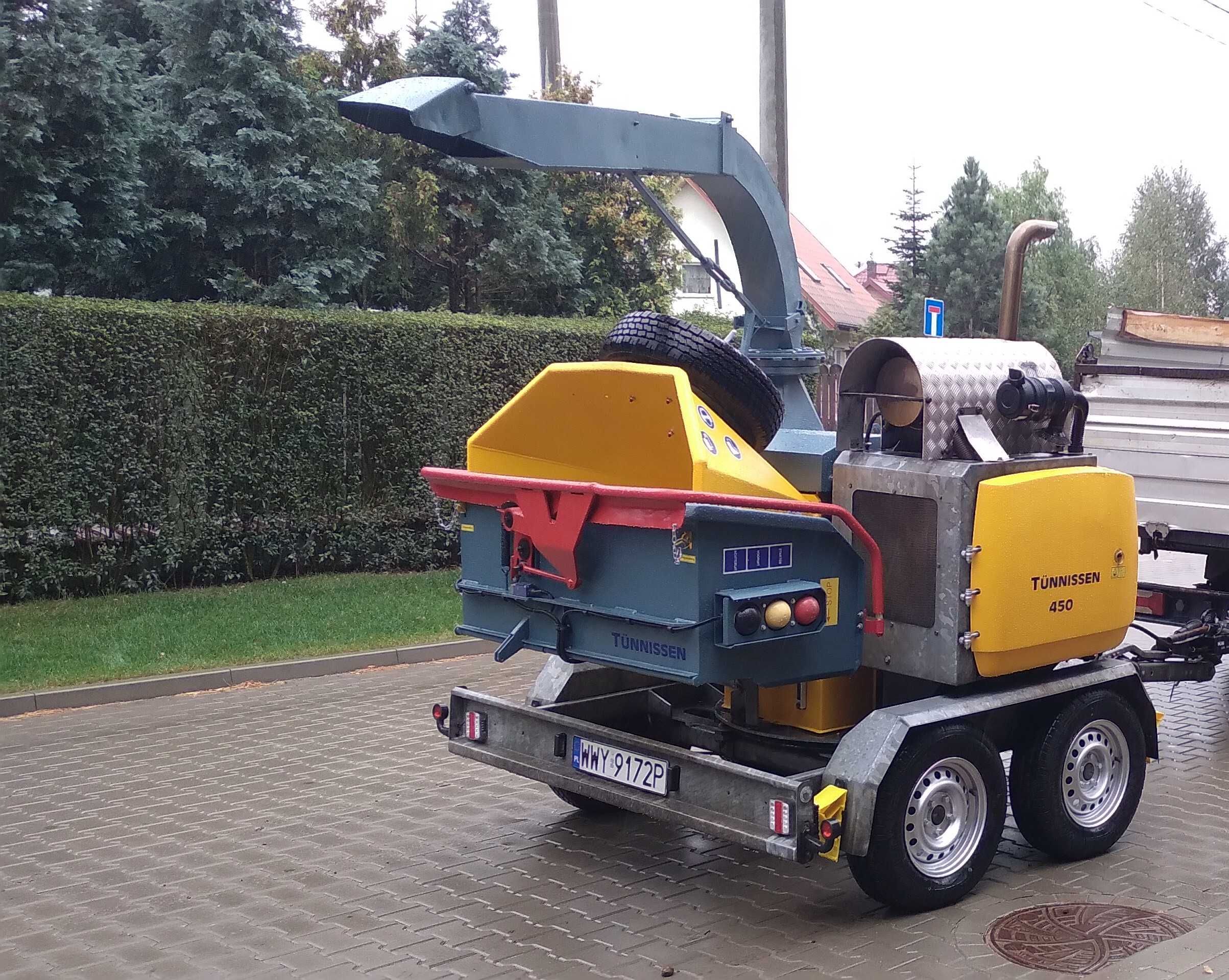 Tunnissen 450 MT rok 2011 Rozdrabniacz