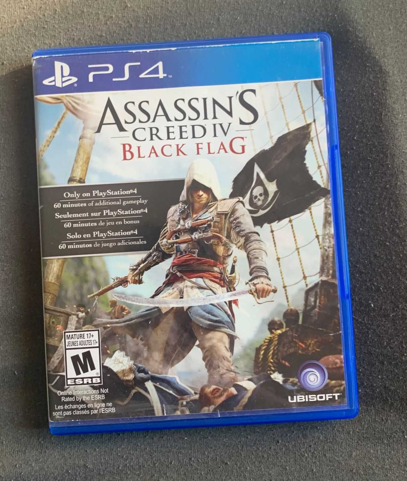 Assassin's Creed IV - Black Flag CD para jogo PS4