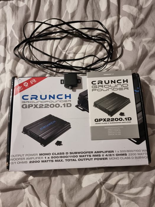Wzmacniacz samochodowy Crunch GPX2200.1D