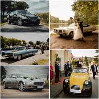 Auto do ślubu - Pontiac, Oldsmobile, Mercedes, Maserati, Citroën