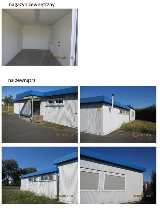 Kontener biurowy usługowy socjalny mieszkalny zestaw budynek modułowy