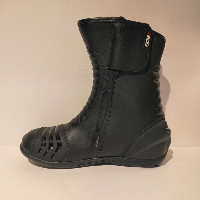 Botas motard cano alto com proteções mota scooter novas