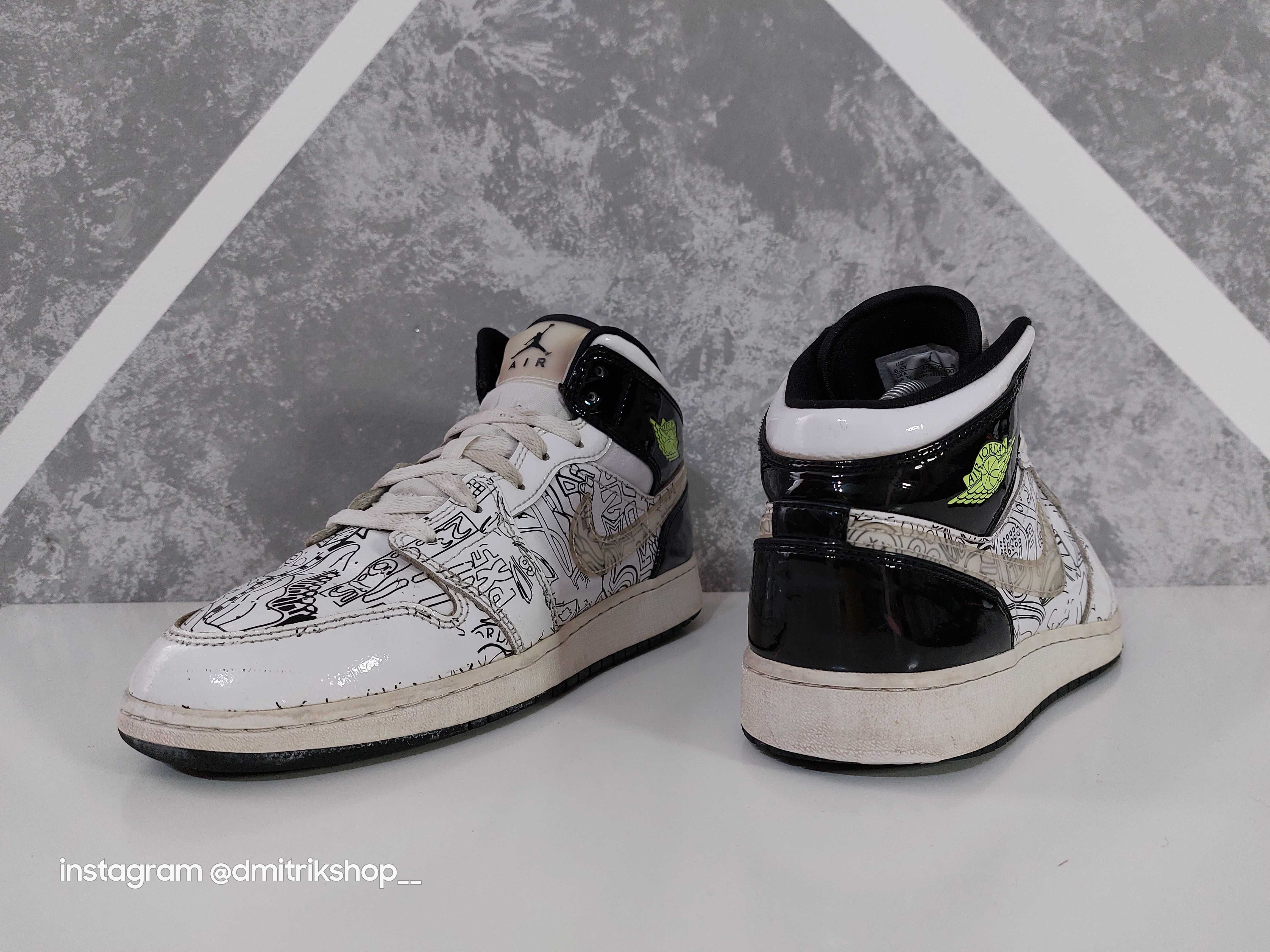 Кросівки Nike Air Jordan 1 Mid SE DIY p39 кроссовки взуття Nike Jordan