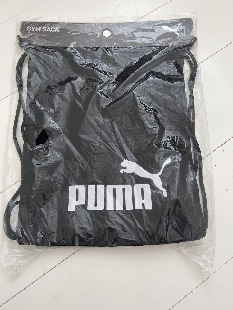 Czarny worek/torba treningowa Puma