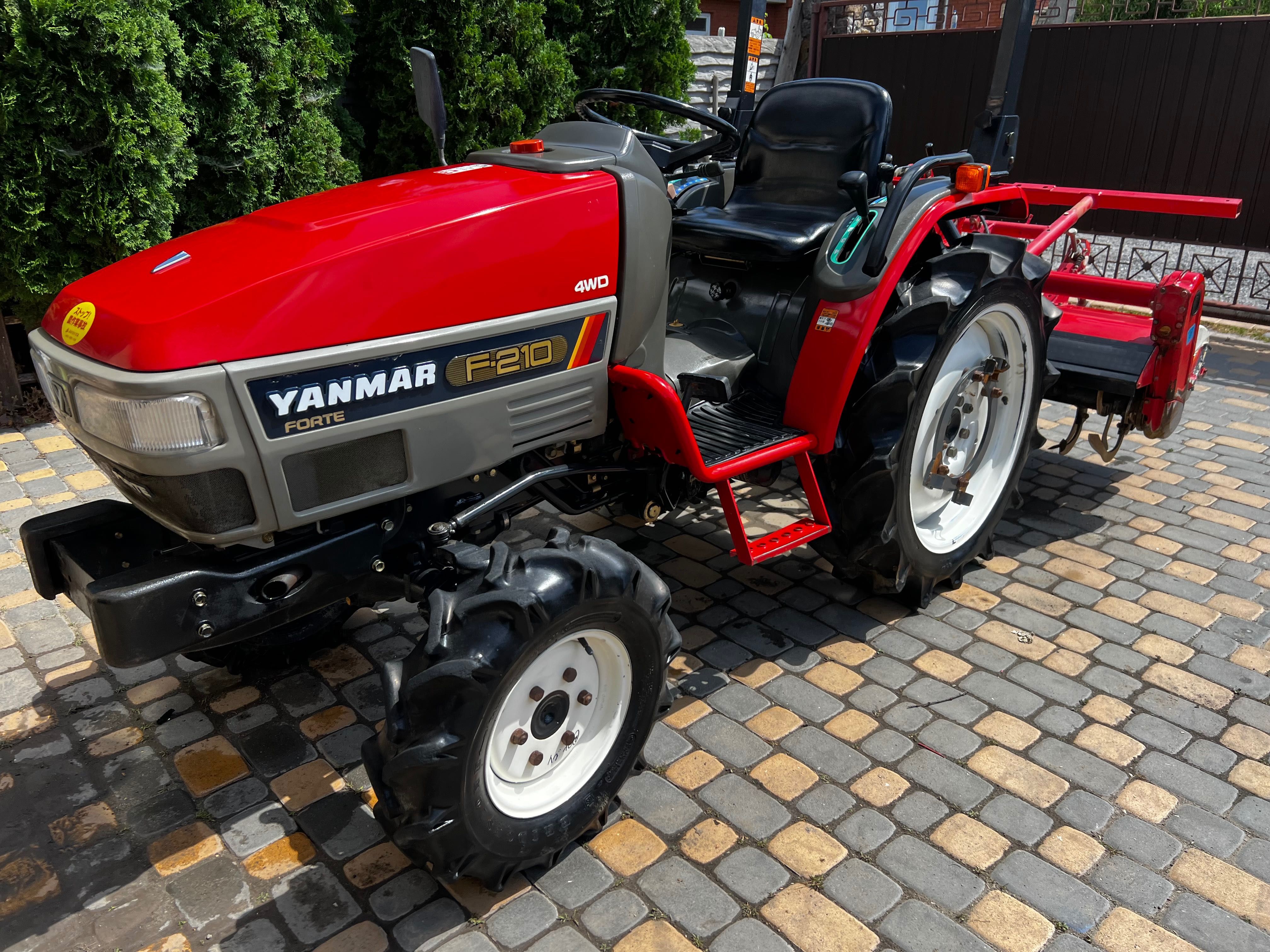 Продам мінітрактор Yanmar f210