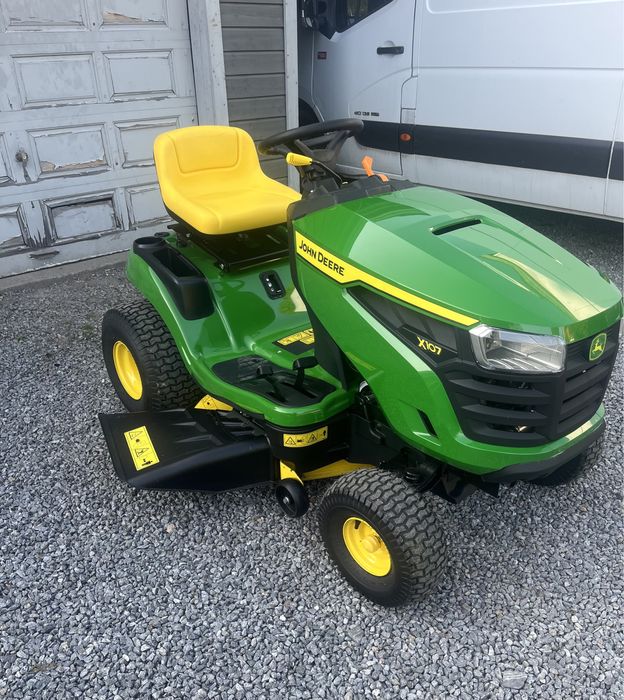 NOWY!!! Traktorek Kosiarka John Deere X107, 2022 ROK! GRATISY!!!