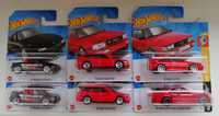 Hot wheels audi quattro, avant rs2, mercedes sec, mazda mx-5 miata