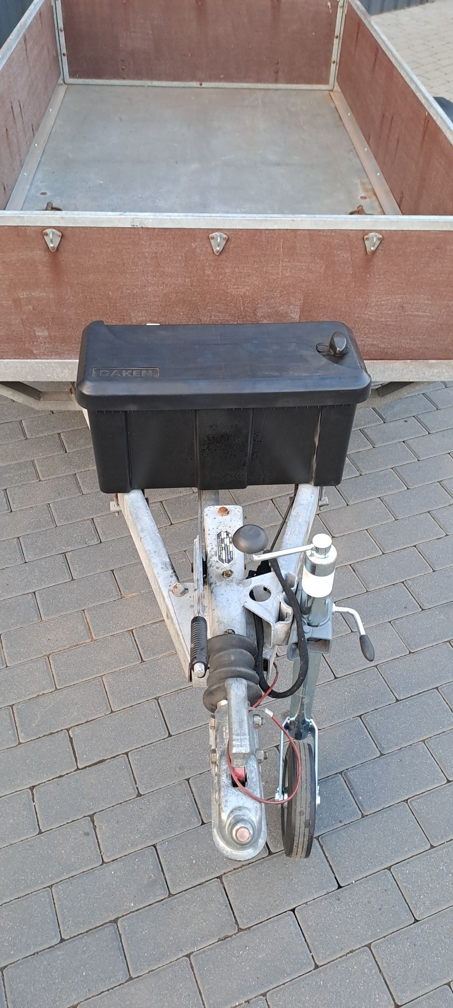 Przyczepa przyczepka towarowa 1000kg 240x130 z Niemiec ocynk