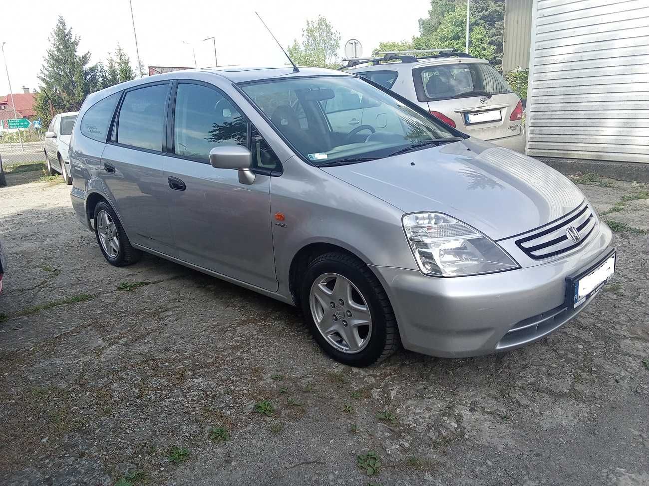 Honda Stream, GAZ, BEZ KOROZJI, KLIMA, 7-osobowy, 1 właściciel