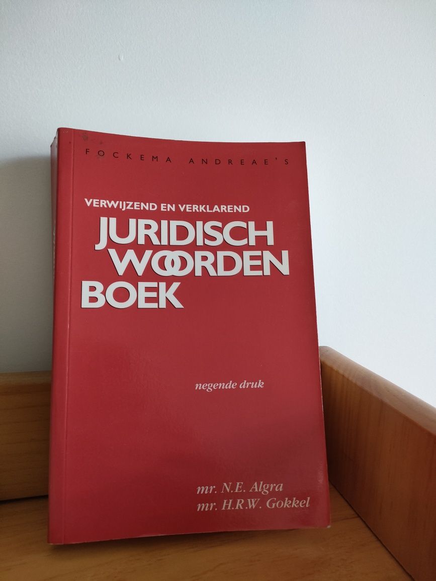 Dicionário jurídico neerlandês/holandês Juridisch Woordenboek