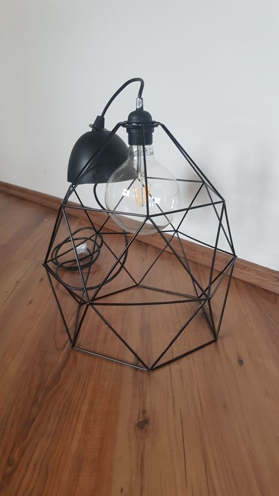 Lampa wisząca Ikea BRUNSTA / HEMMA + żarówka
Lampa wisząca, czarny, 30