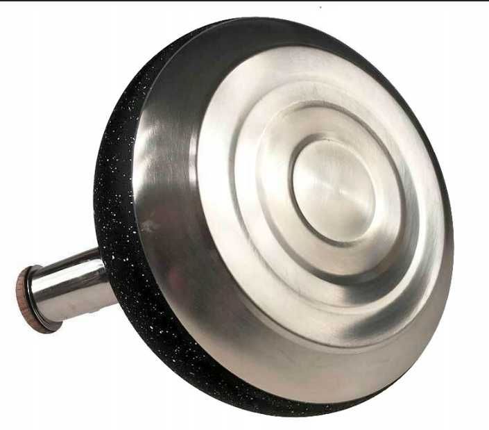KB-7282  Czajnik stalowy z gwizdkiem 2,7 L Black