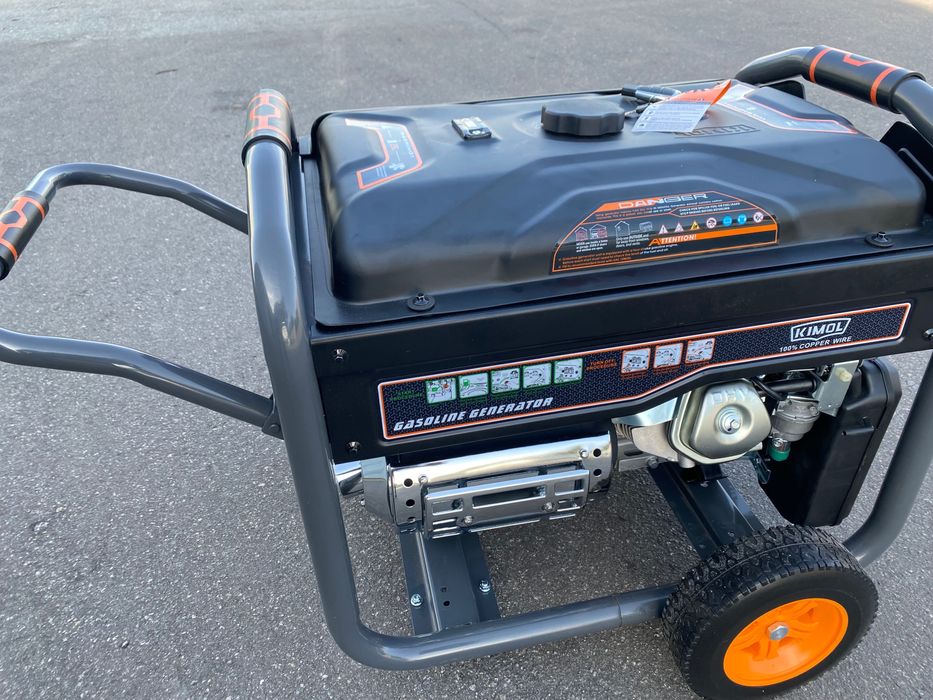 Бензинові генератори Kimol на 3.5квт 6.5квт 100% мідна обмотка.Стартер