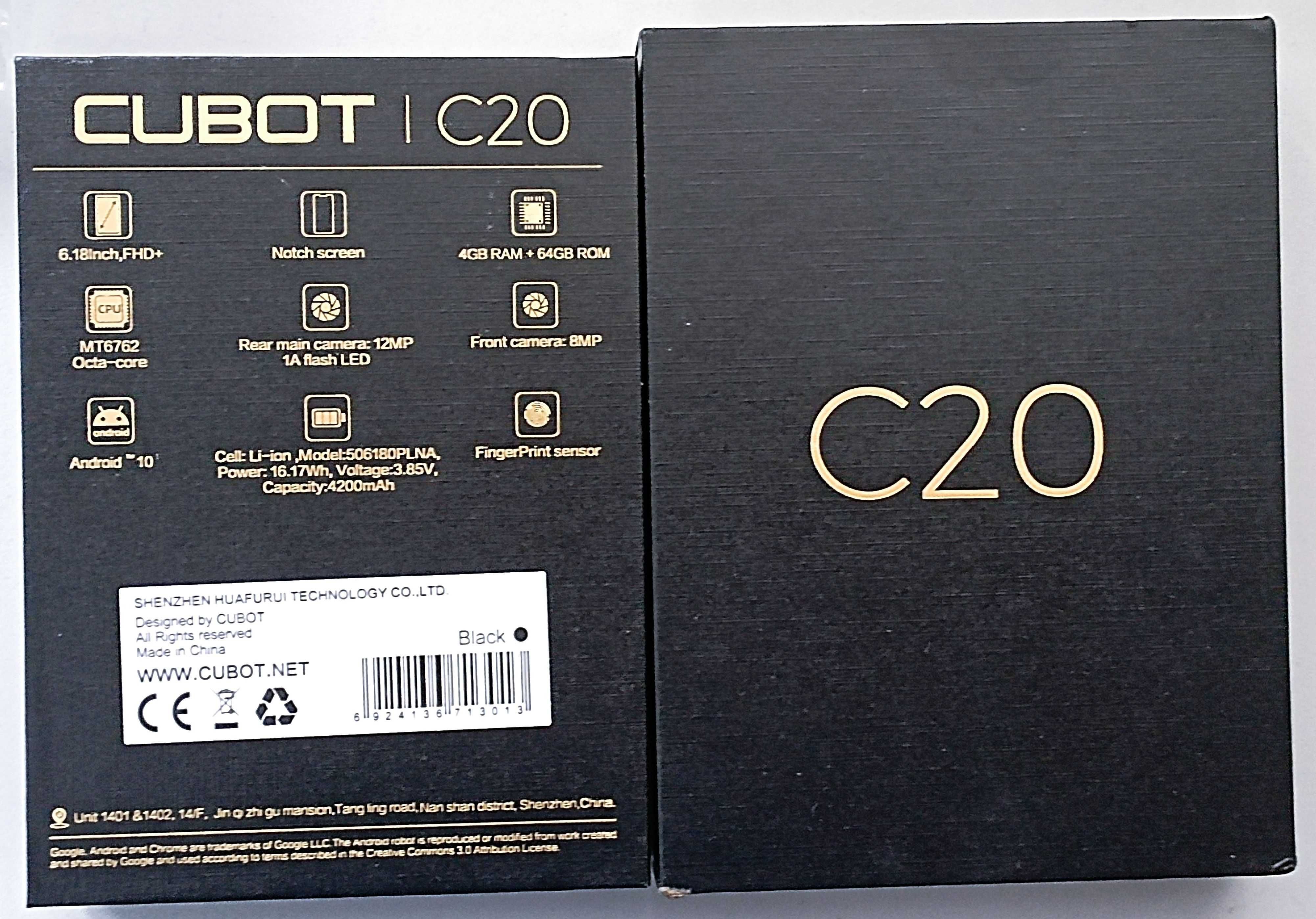 смартфон Cubot C20 4/64