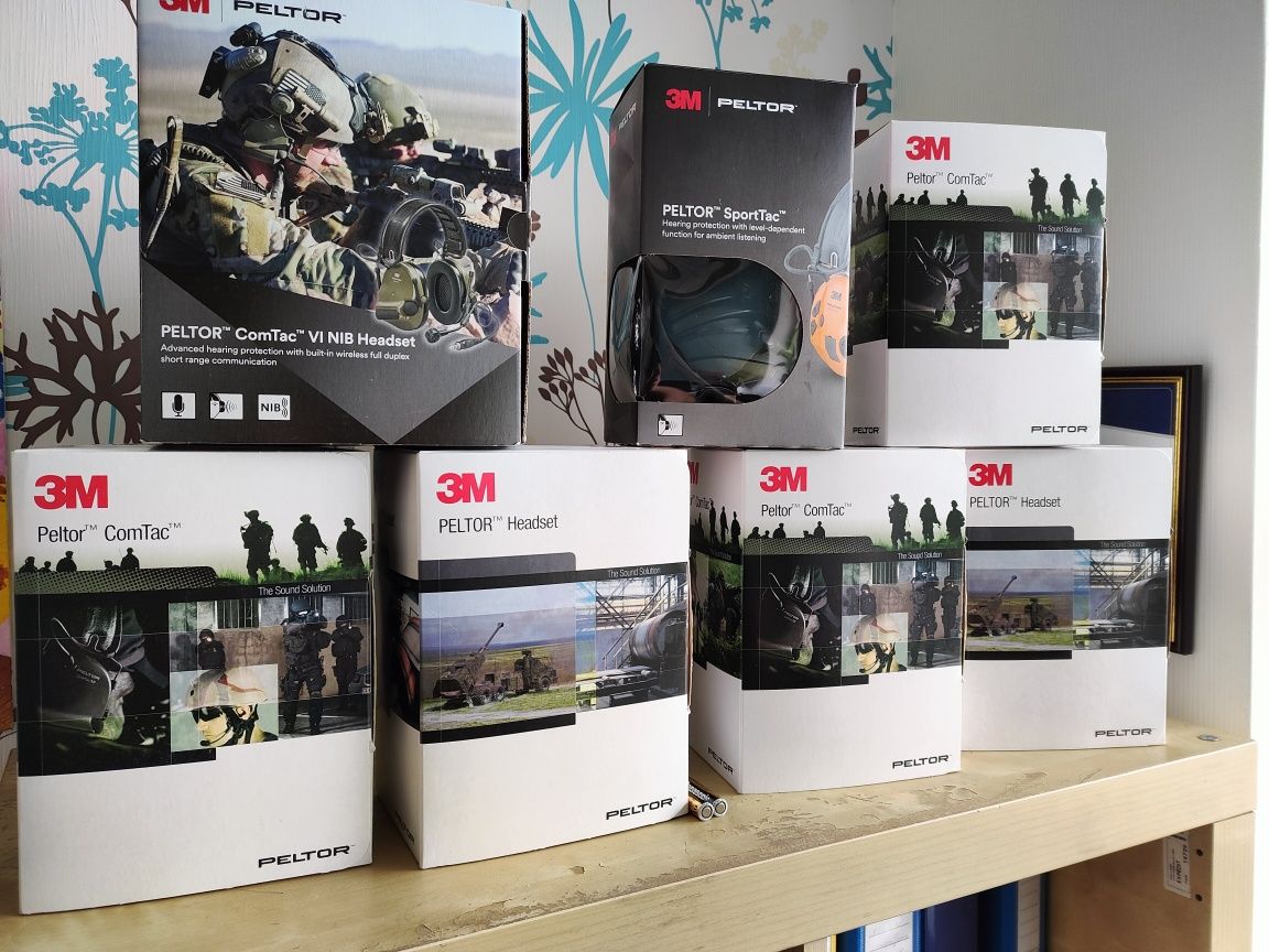 Навушники тактичні активні 3M™ PELTOR™ ComTac™ XPI, ComTac™ VI, NIB