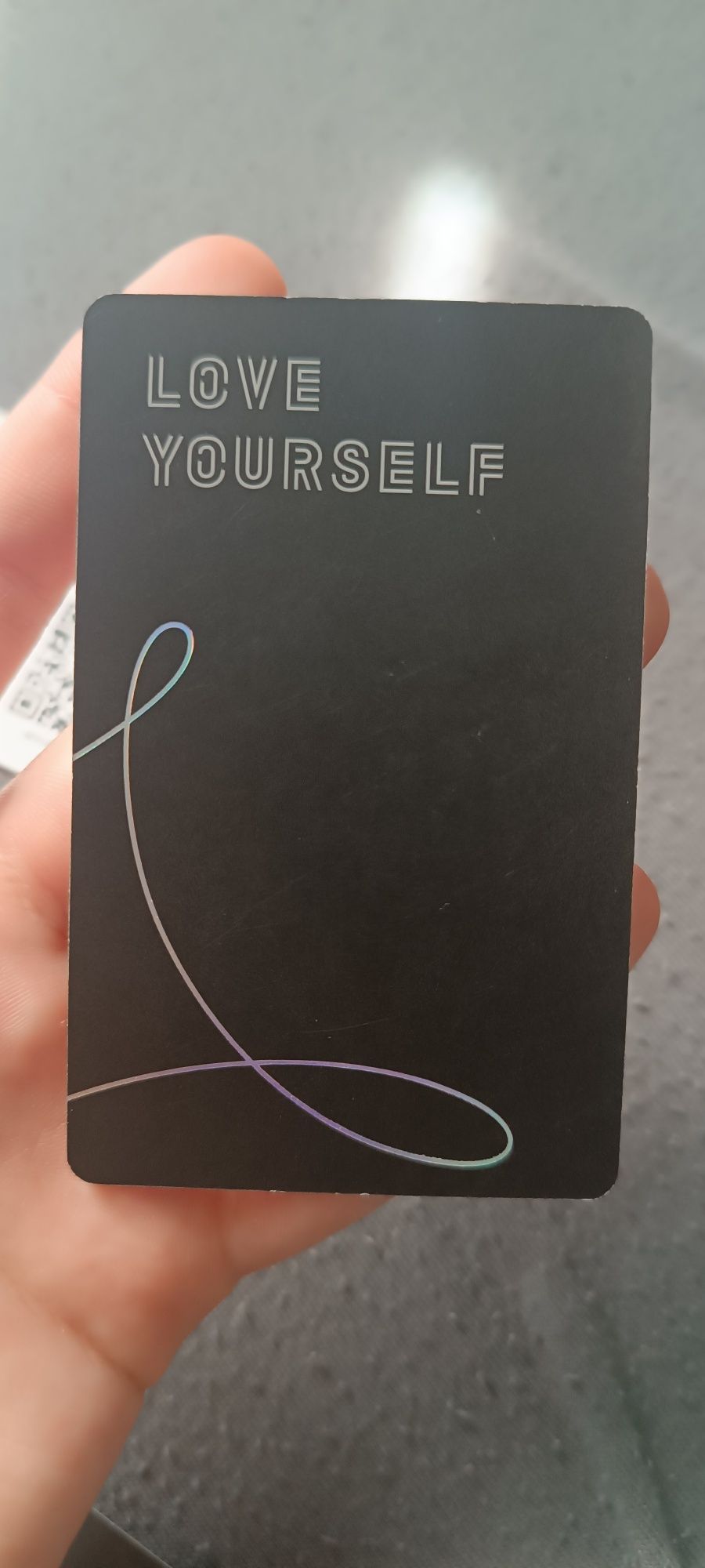 album BTS love yourself ver U z kartą jina