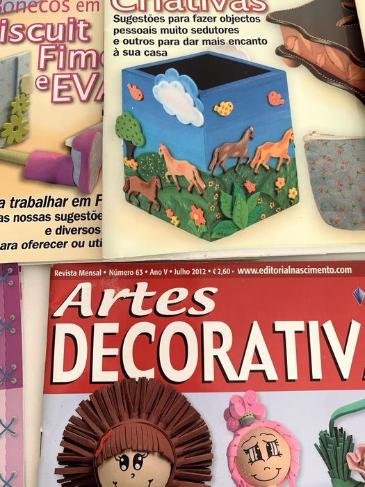 Conjunto de 8 Revistas Artes Decorativas