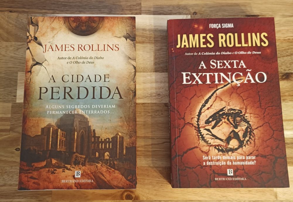 Livros de James Rollings novos