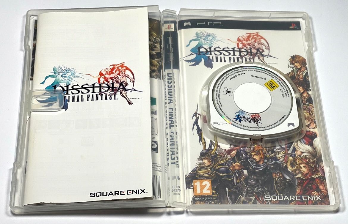 Final Fantasy Dissidia Sony Playstation PSP