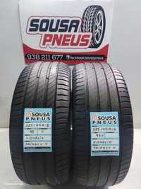 2 pneus semi novos 225-45r18 michelin - oferta dos portes