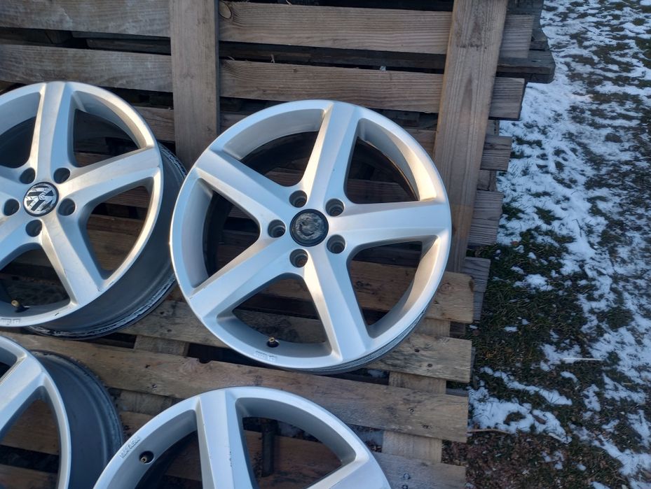 17' 5x112 Alufelgi Oryginalne Volkswagen Audi Seat Skoda Felgi