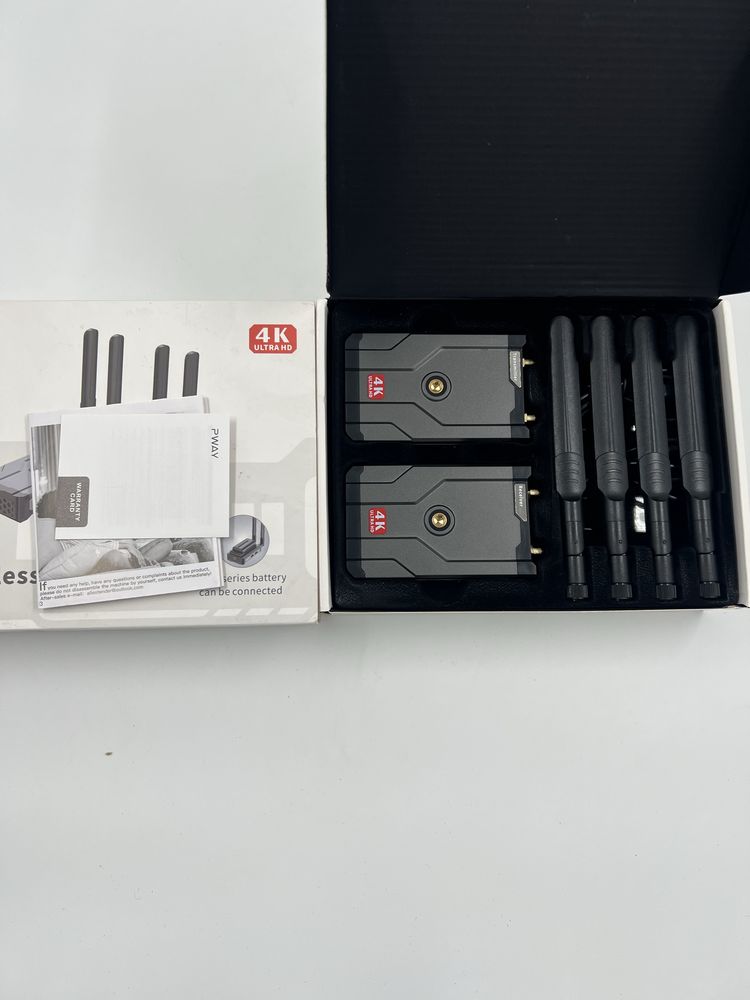 Бездротовий HDMI передавач та приймач 4K Pro (500 футів/60 мс)