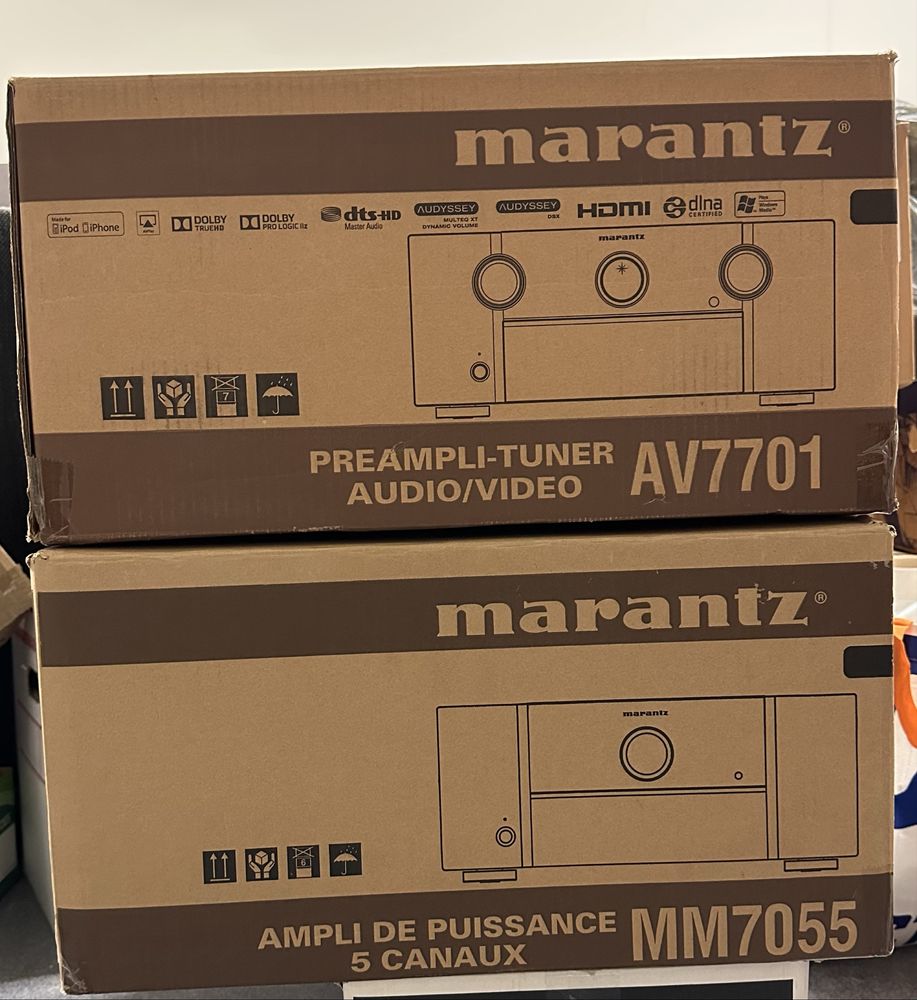 Marantz MM7055+AV7701 в коробці