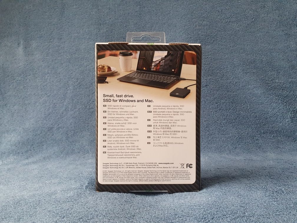 Nowy Dysk Zewnętrzny Przenośny Seagate Expansion SSD 2TB 2,5" ŁÓDŹ
