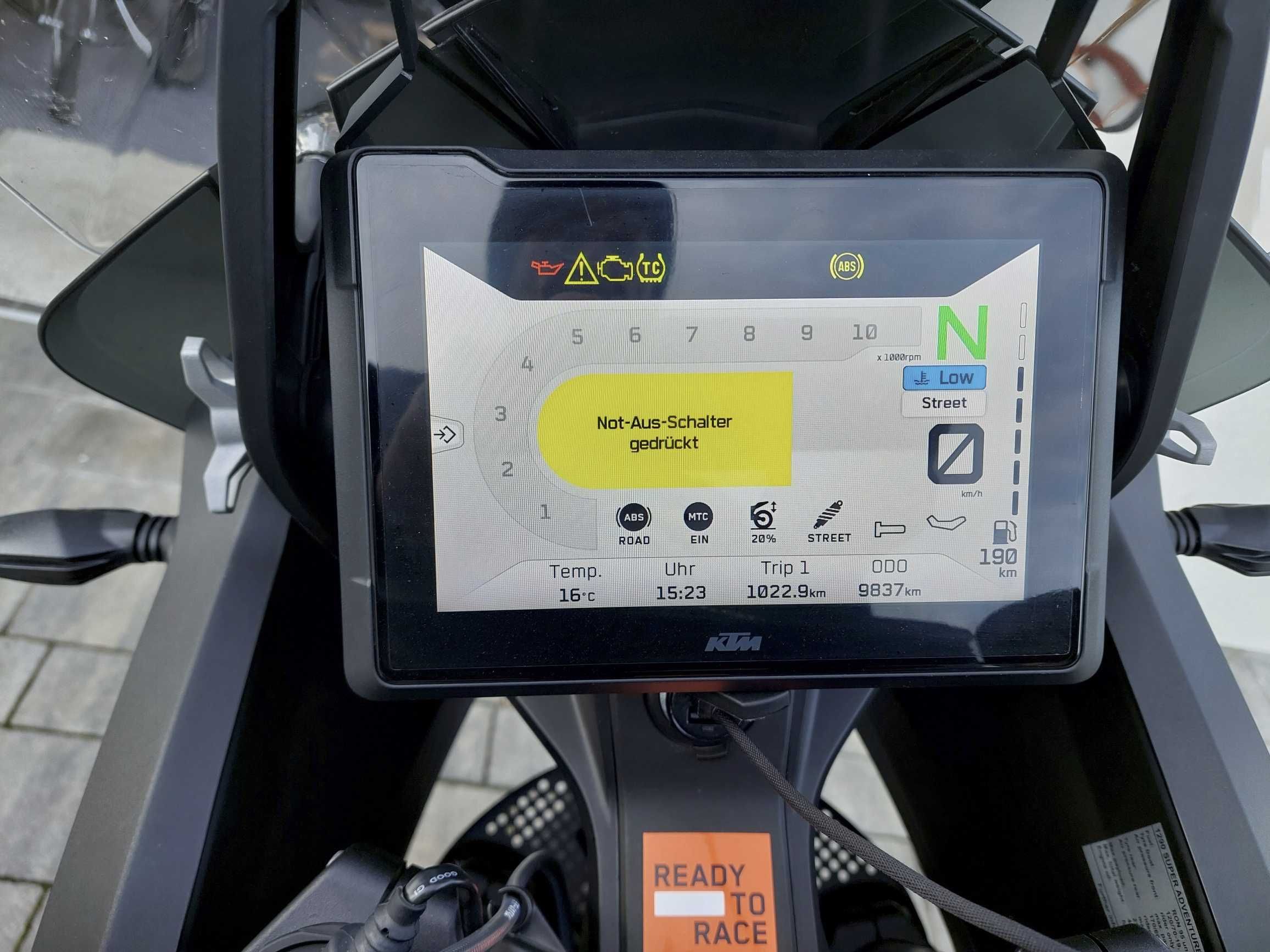 KTM Super Adventure 1290 21r  Tylko 9800km  21r