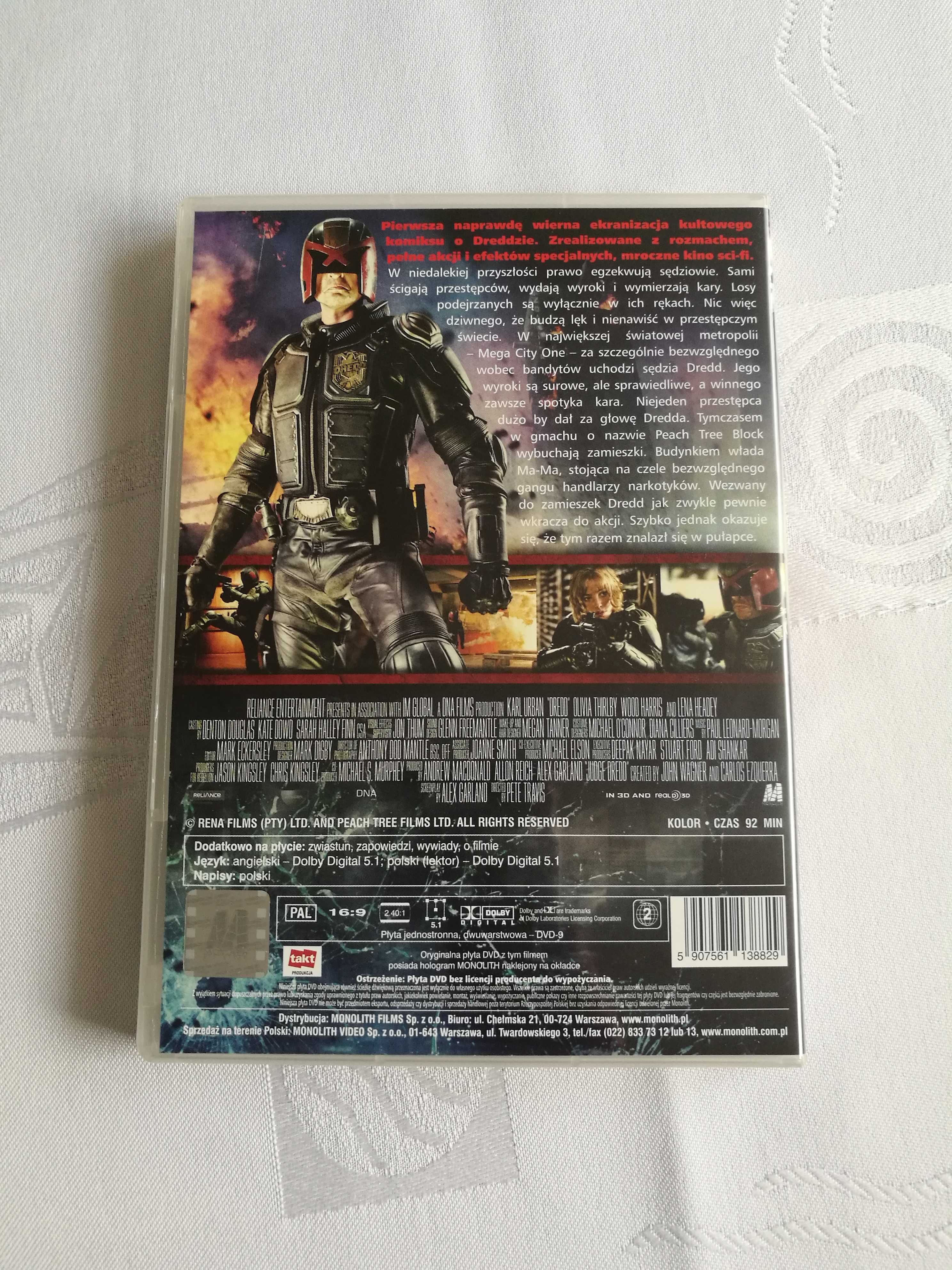 Film DVD "Dredd"