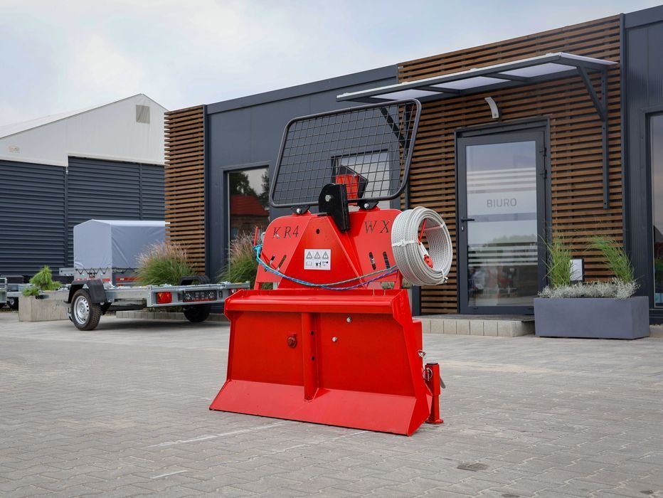 Wyciągarka Leśna 4 Tony – do drewna drzewa kłód wciągarka leśna lasu