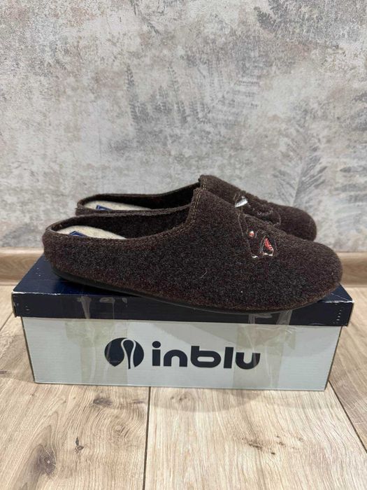 Нові капці InBlue з натурального войлоку, р 41-42