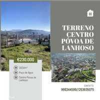 Excelente Oportunidade Negócio - Terreno Centro Póvoa de Lanhoso