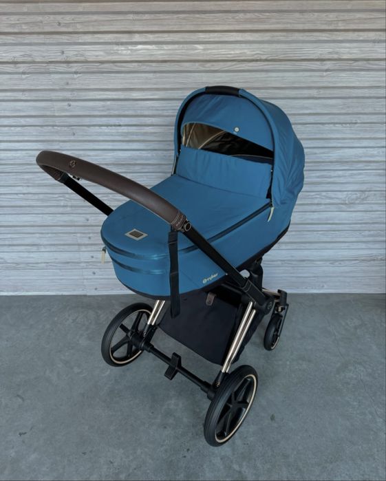 Cybex Priam 4.0 Mountain Blue і Onyx Black Rose Gold