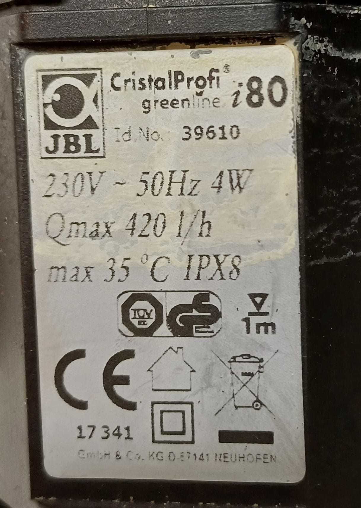Filtr wewnętrzny JBL CristalProfi i80