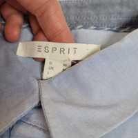 Koszula niebieska klasyczna bawełna Esprit M oversize