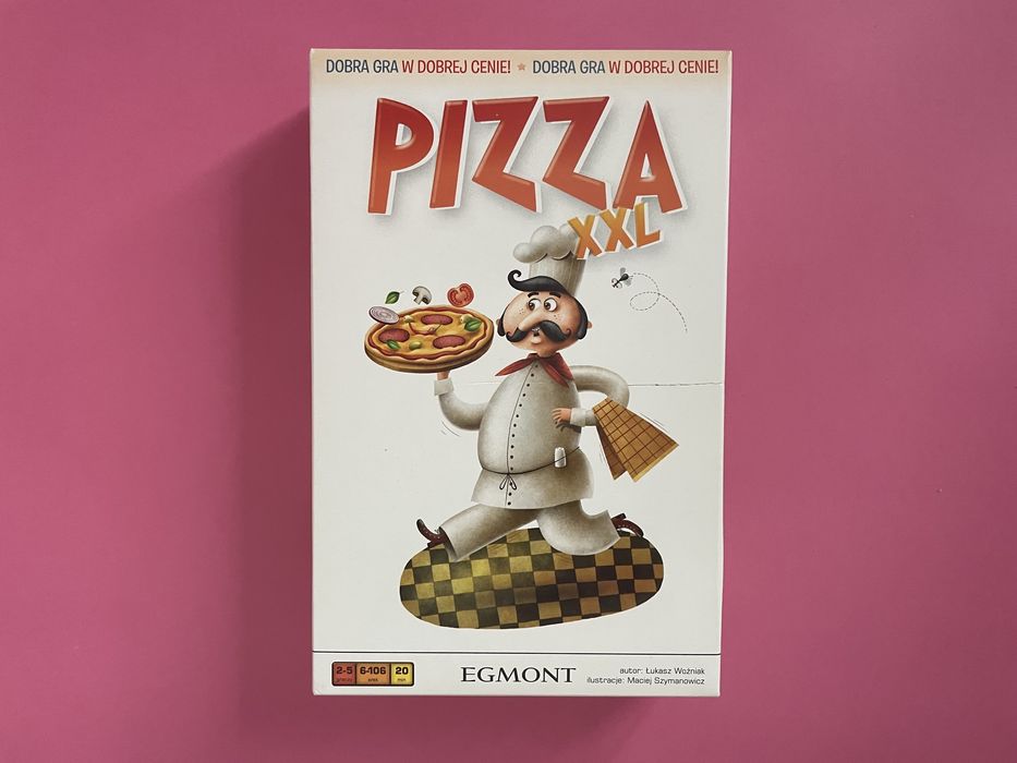 Gra planszowa - Pizza XXL - Egmont - Łukasz Woźniak