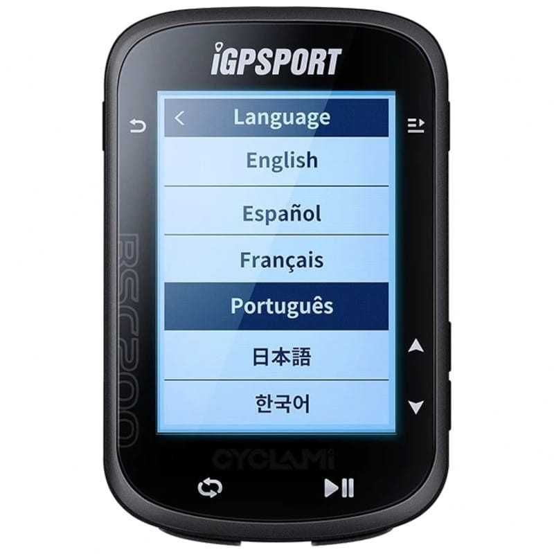 IGPSPORT BSC200 Bluetooth/ANT+ GPS Preto