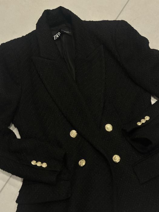Піджак твідовий в стилі Balmain