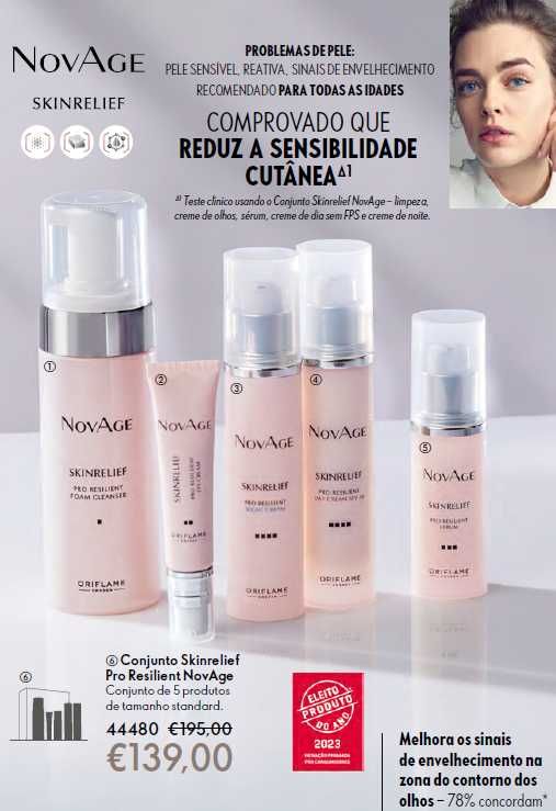 Conjunto Novage Skinrelief