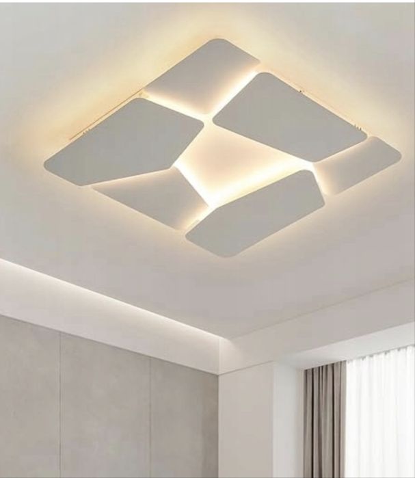 Designerska Nowoczesna Lampa Sufitowa LED geometryczny design Pilot