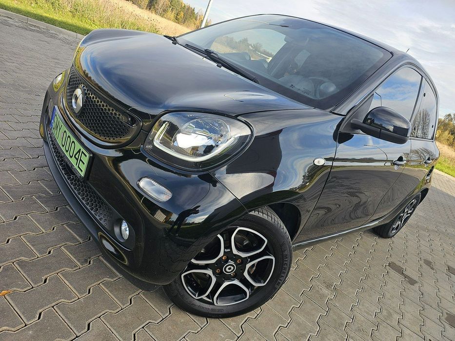 Smart Forfour ELEKTRYK * PRIME Plus * Skóra * Navi * Radar * FULL Led Grzane fotele