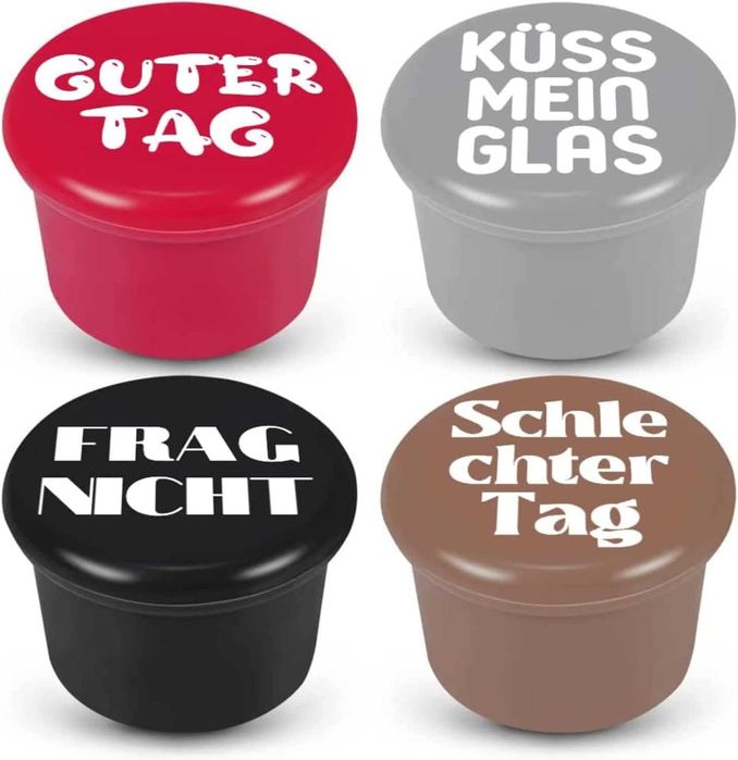 Silikonowe Korki do Wina SURDOCA na prezent Walentynki  s432